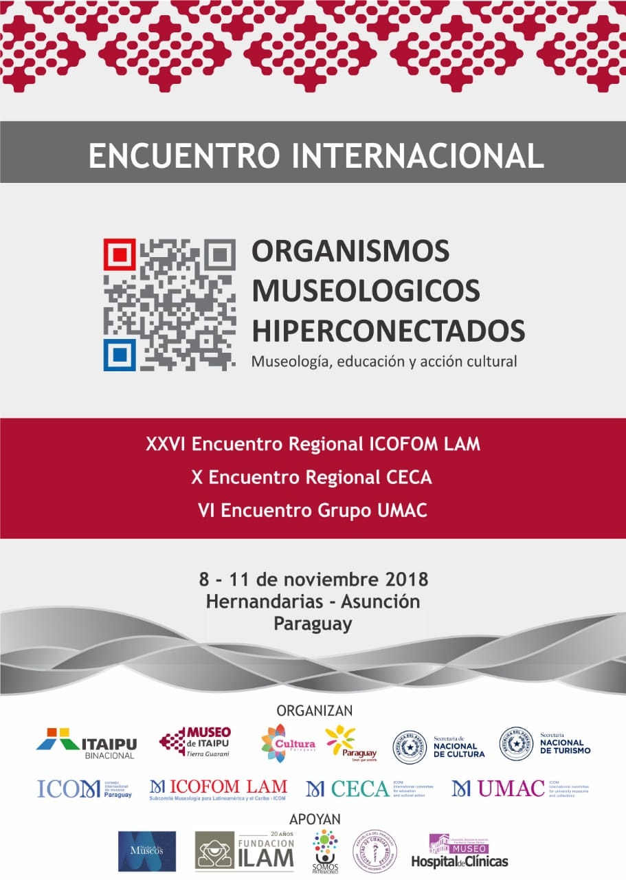 Afiche Encuentro internacional Museos