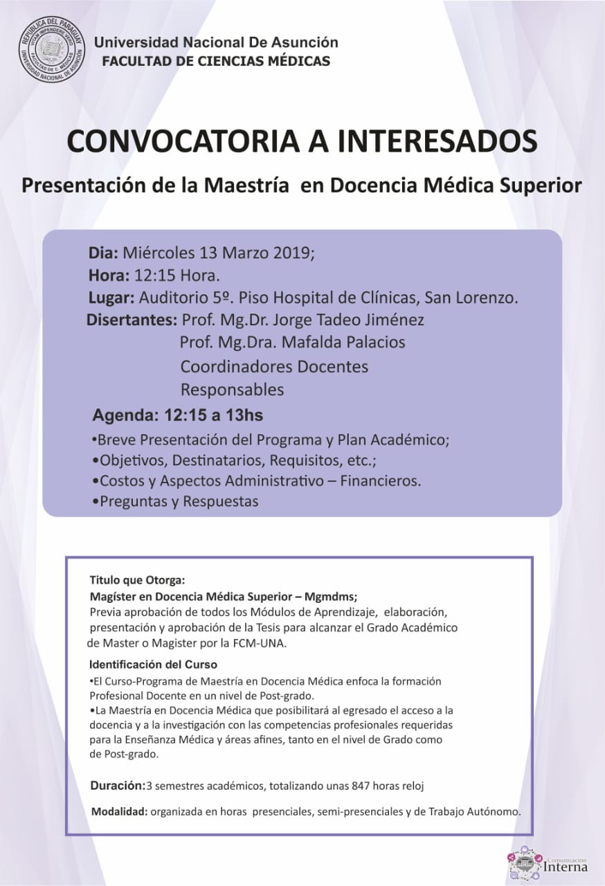 docencia medica superior
